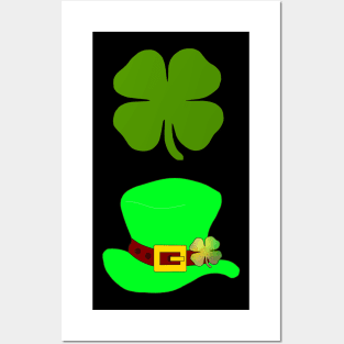 Four Leaf Clover St Patricks Day -  St Patricks Day Art Posters and Art